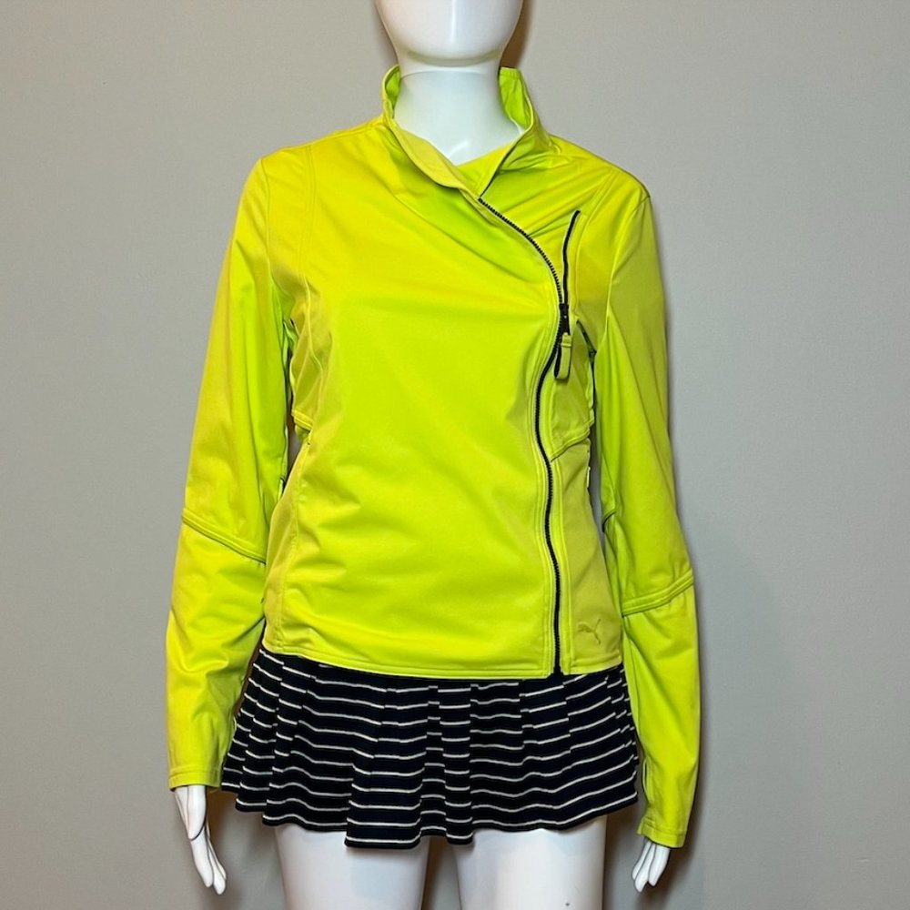 Puma Neon Yellow/Green Athletic Jacket